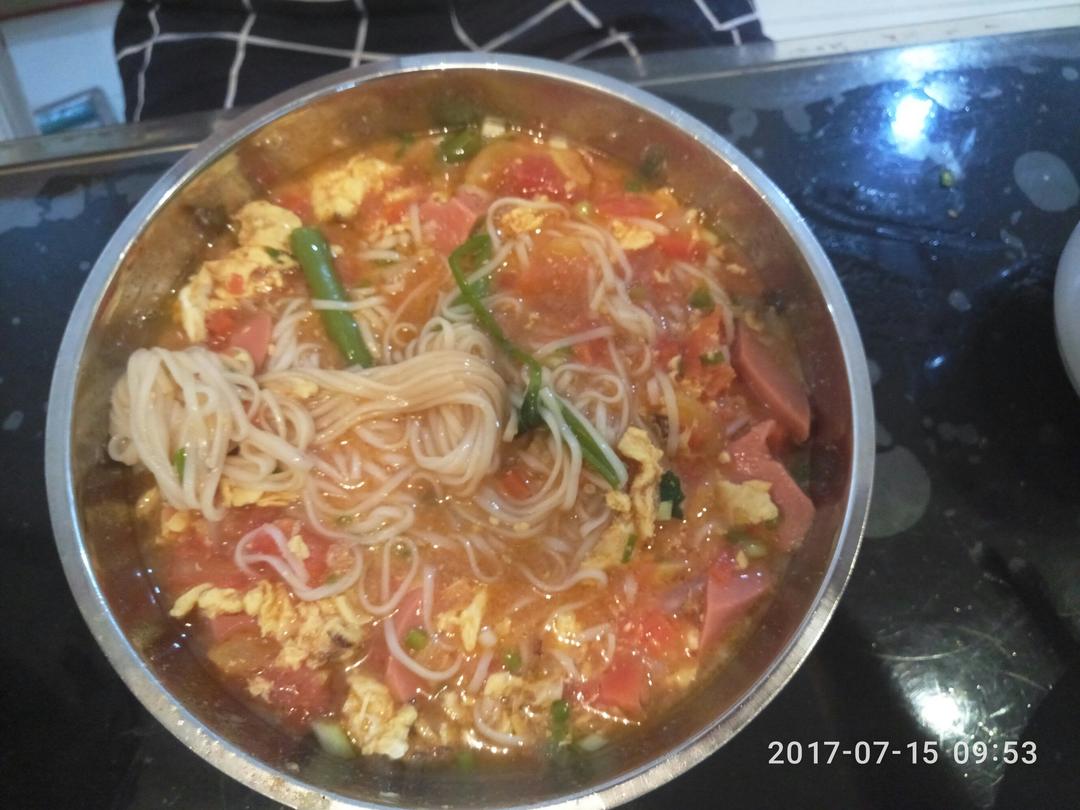 番茄鸡蛋面