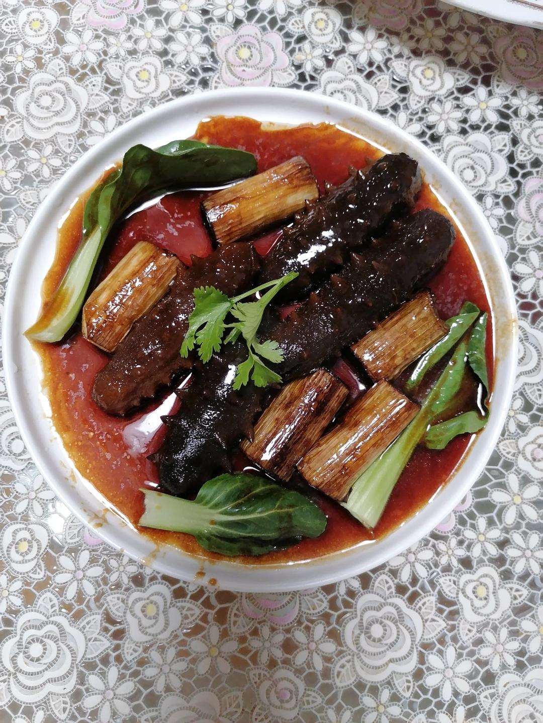 葱烧海参