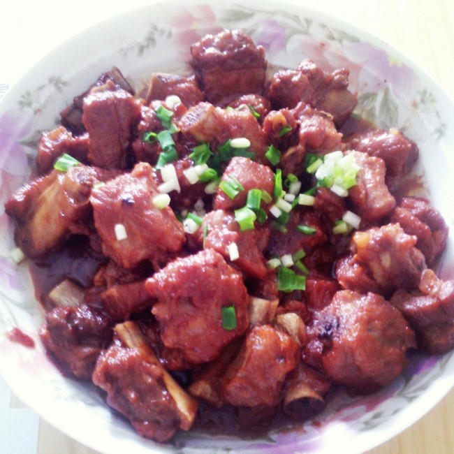 腐乳烧排骨