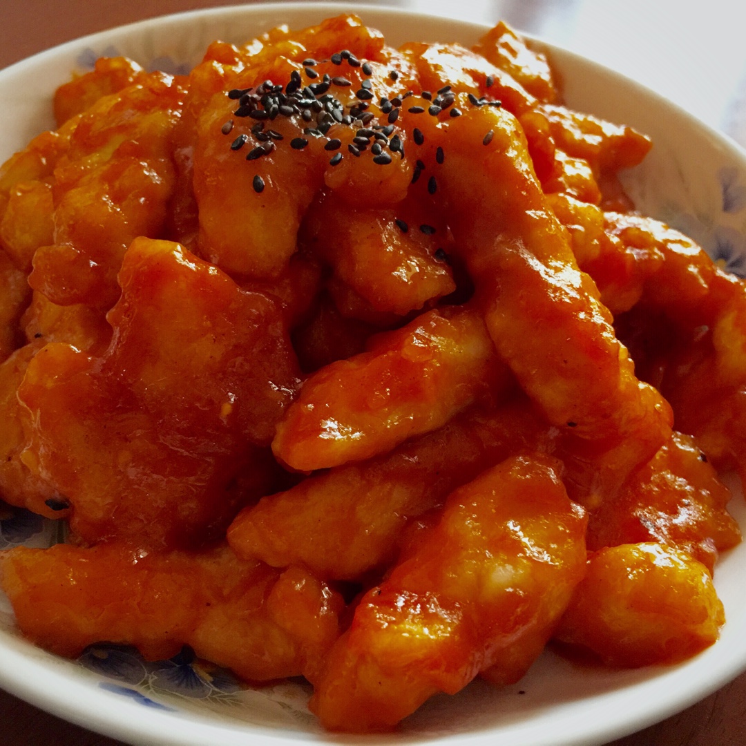 糖醋里脊(鸡胸版)