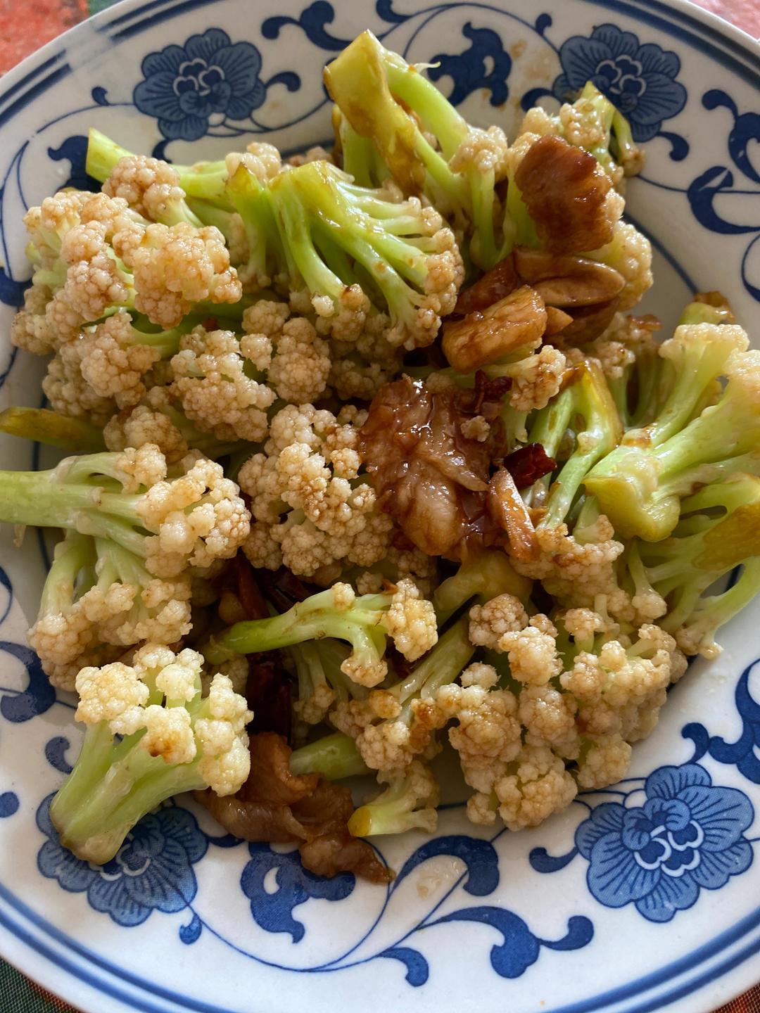 干锅有机花菜