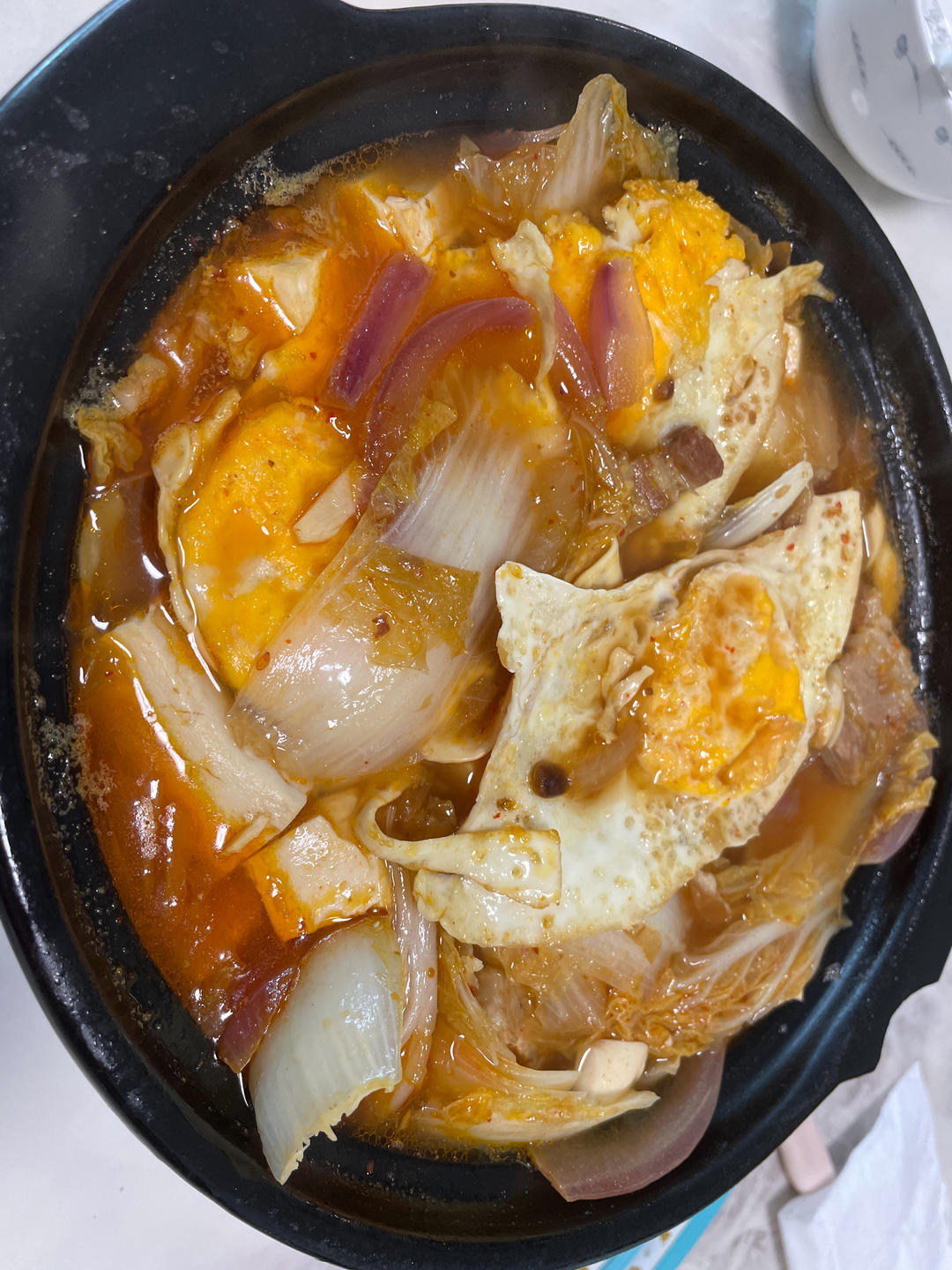 米饭绝配❗️一学就会的辣白菜豆腐汤🔥