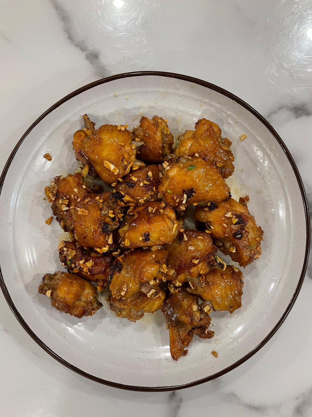 蒜香鸡翅｜孩子们的最爱