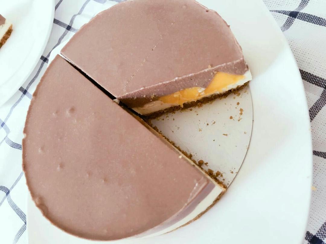 【视频】芒果慕斯（6寸） | 含镜面果胶配方