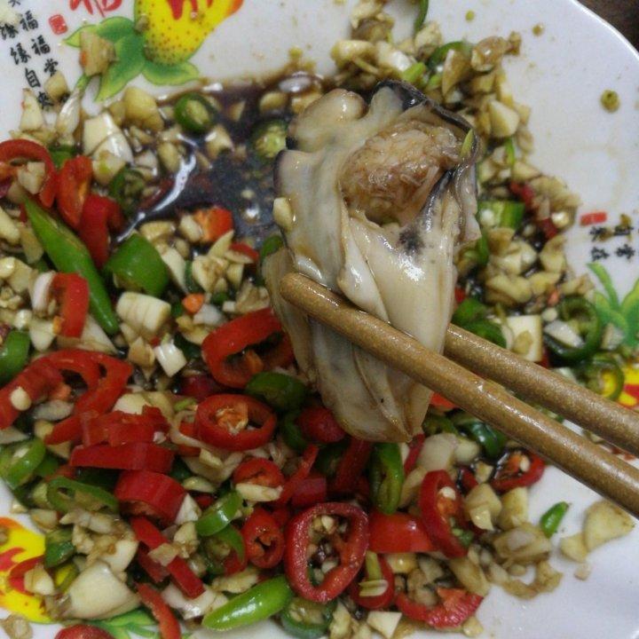 清蒸生蚝