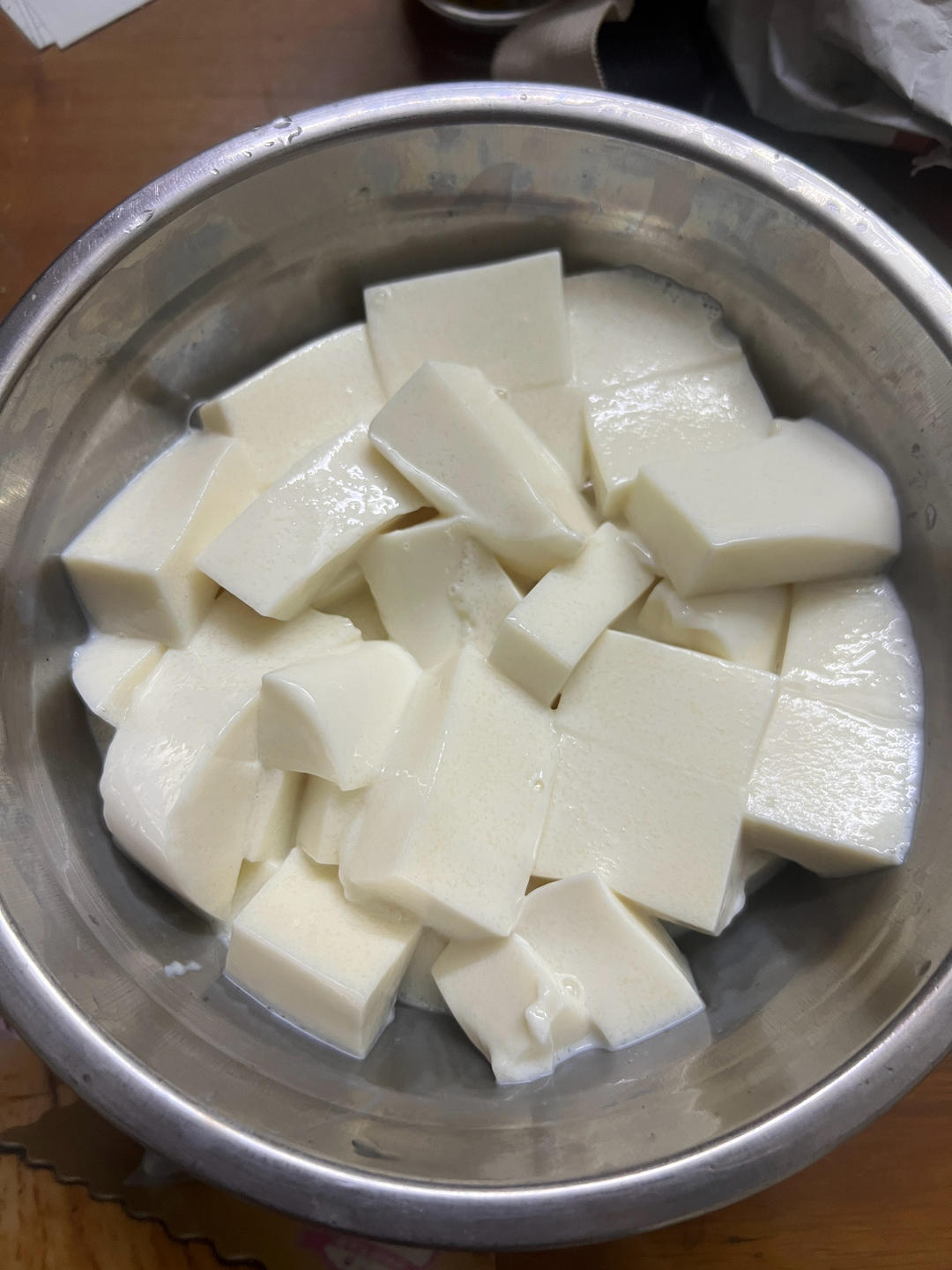 茉莉绿茶奶冻的做法 步骤3