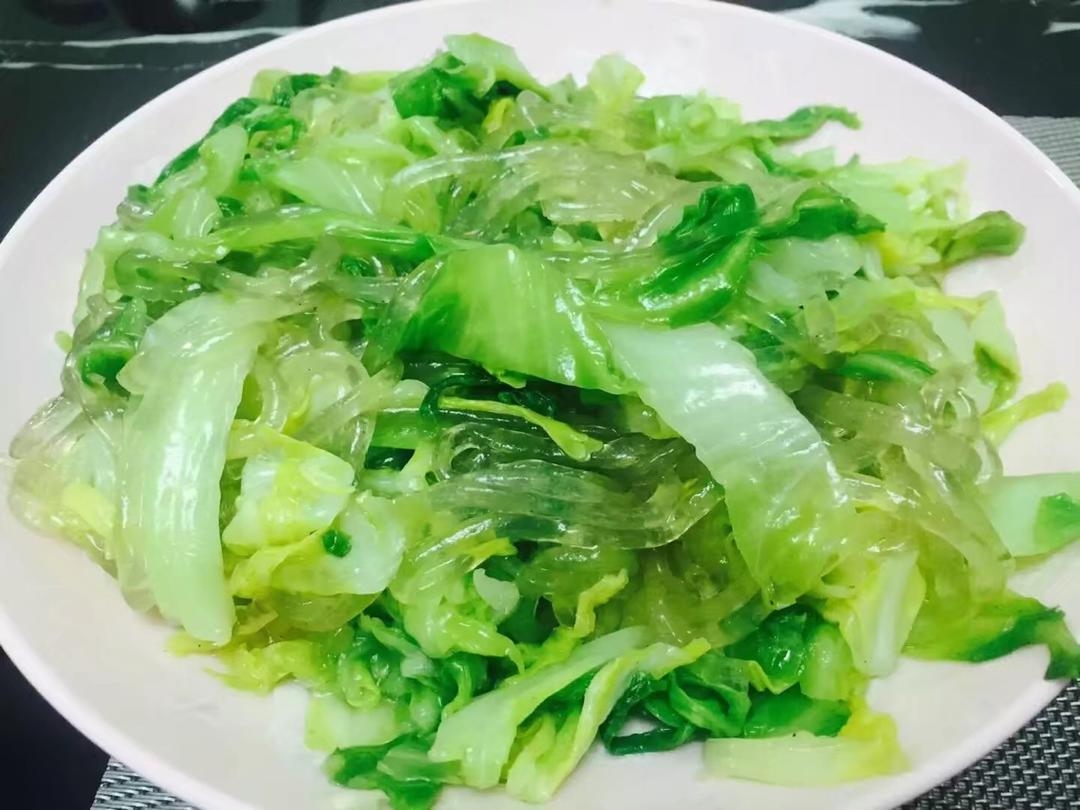 粉丝炒大头菜