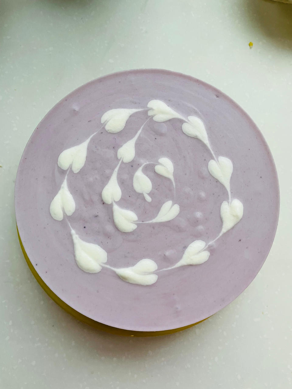 比冰淇淋还好吃❗️入口即化的蓝莓酸奶慕斯