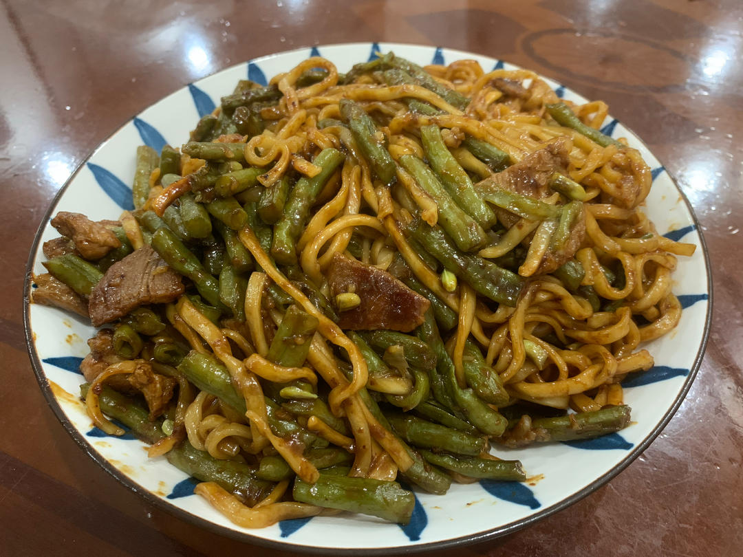 豆角焖面