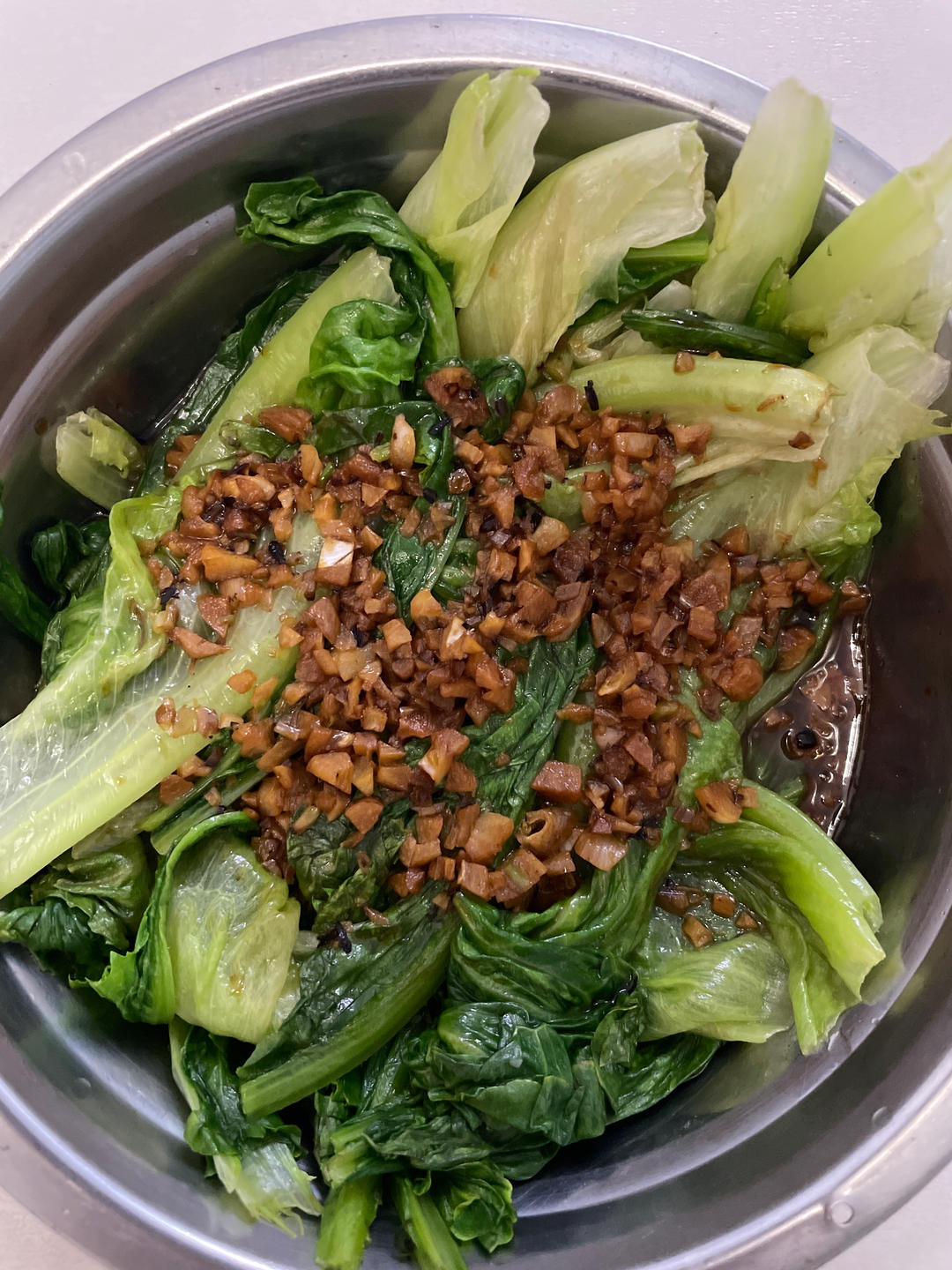 堪比饭店的白灼罗马生菜