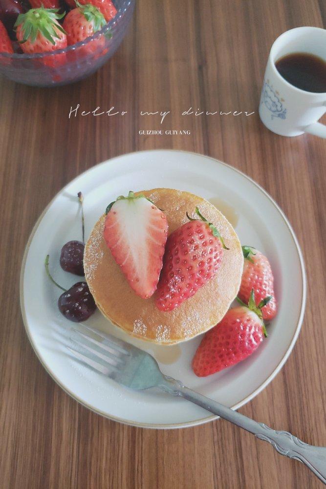 椰子油版原味松饼