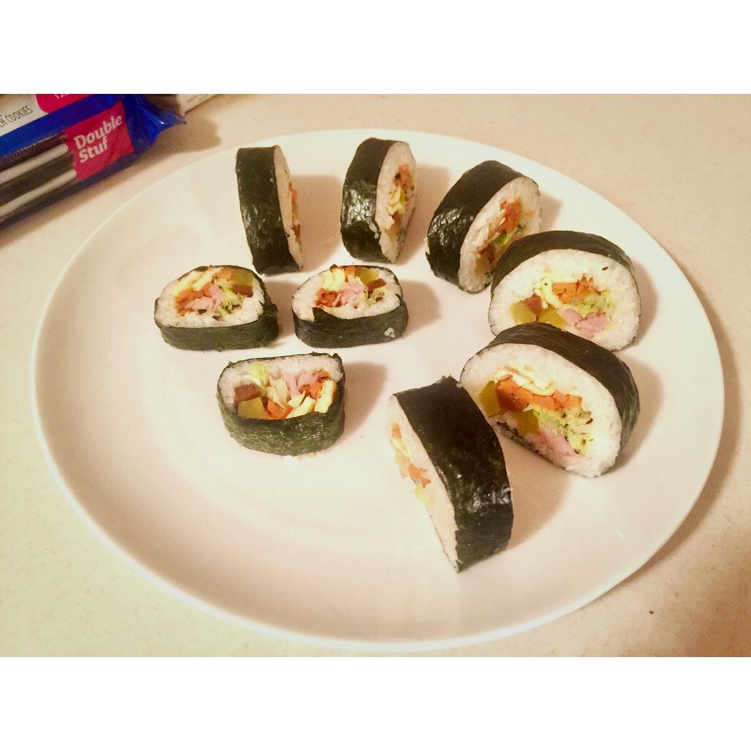 韩式紫菜包饭