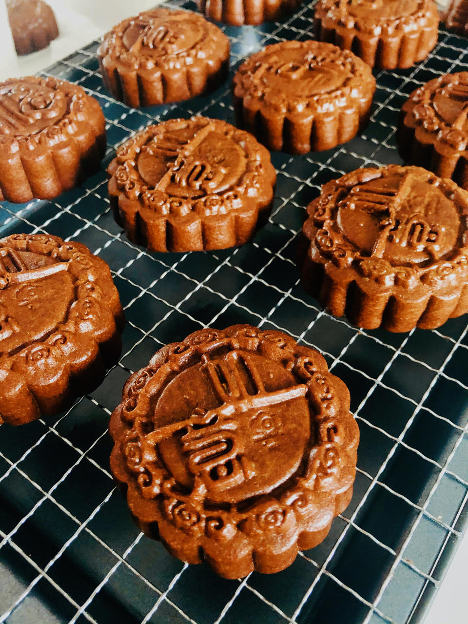 黑糖蛋黄月饼，无与伦比的美味！