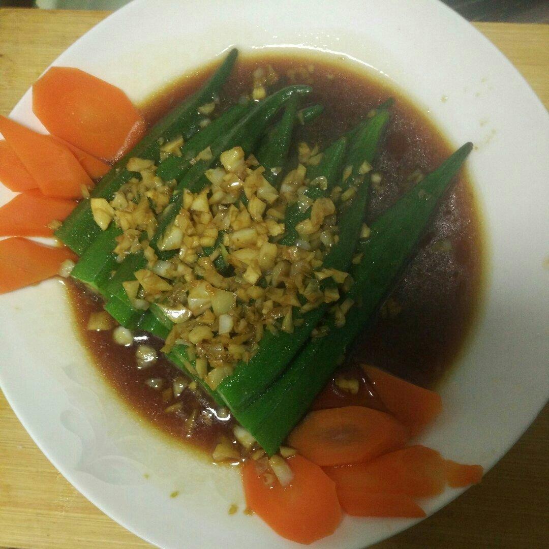 蒜蓉秋葵