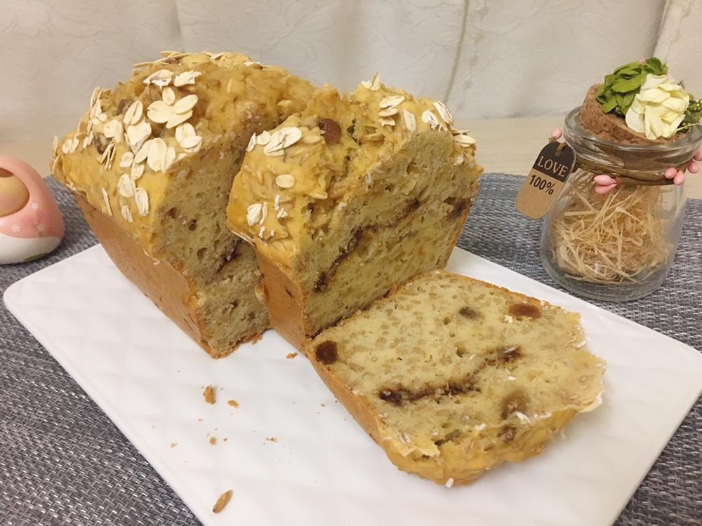 钢切燕麦快手蜂蜜面包丨健康·三餐