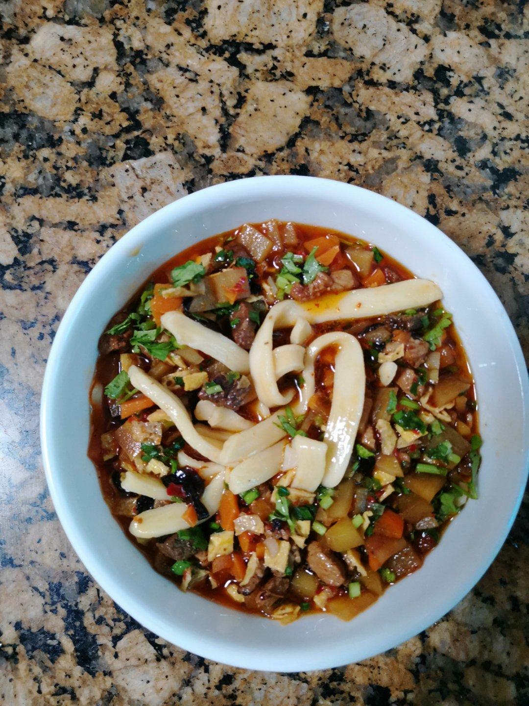 驴蹄子面