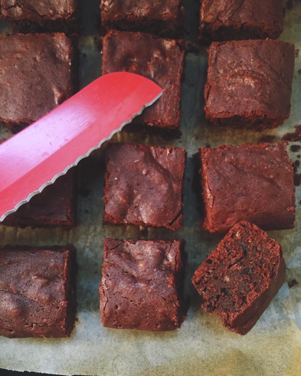 美式经典配方：巧克力布朗尼（The Perfect Brownies)