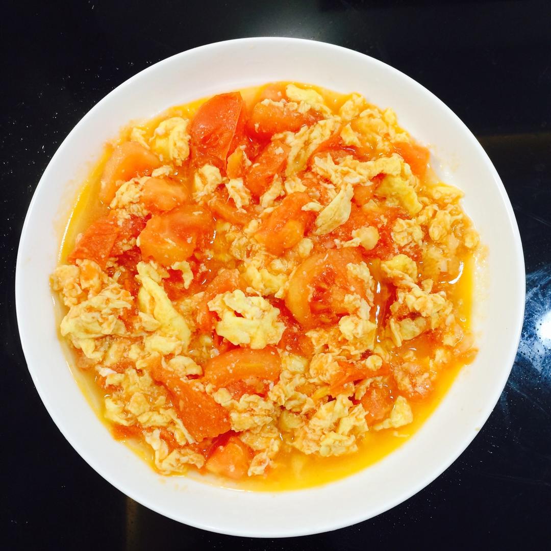 西红柿炒鸡蛋-新手下厨 Tomato and Eggs