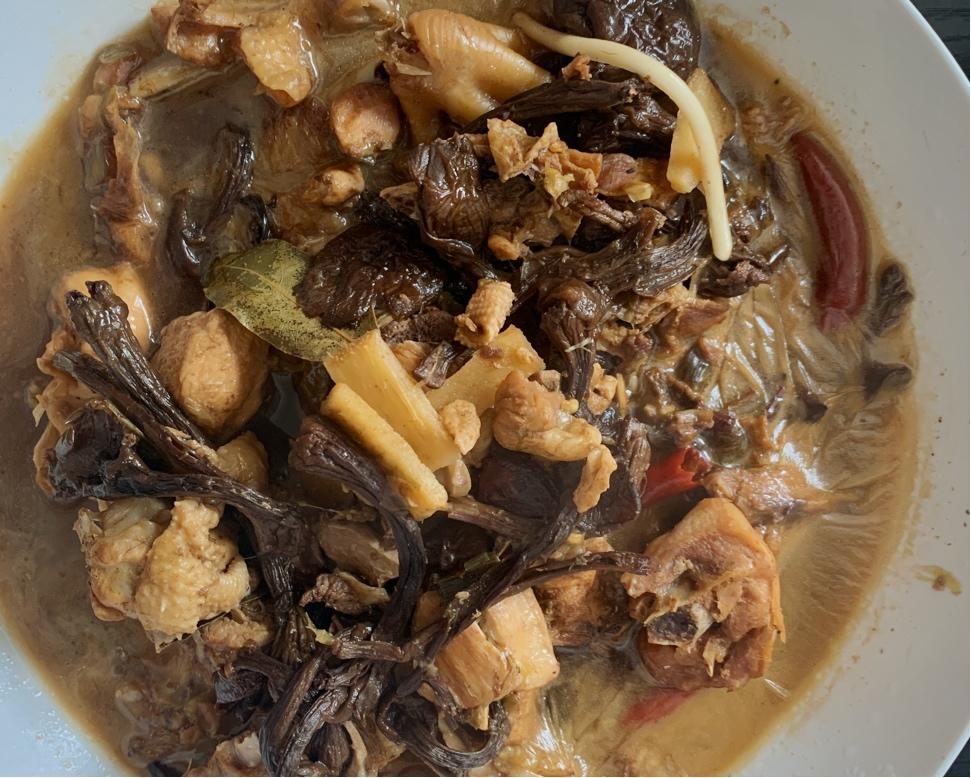 小鸡炖蘑菇+粉条