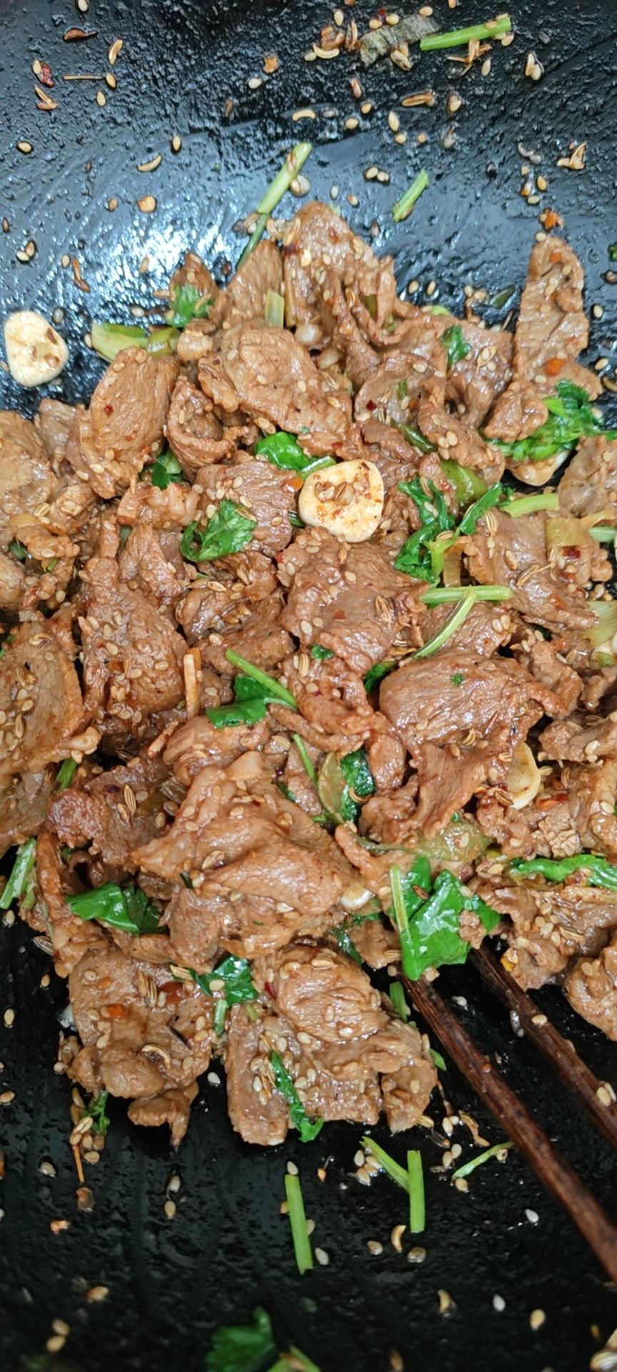 孜然羊肉