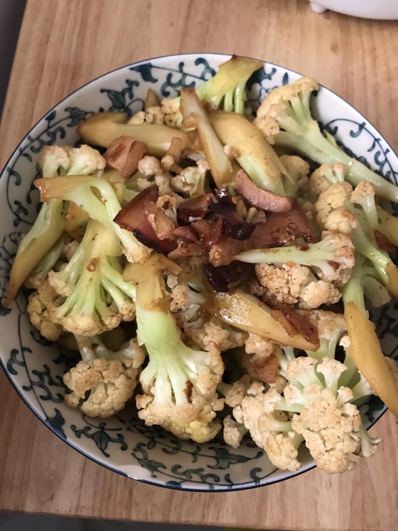 和饭店一个味道的干锅花菜