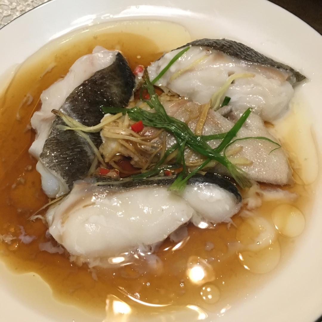 sweeety做的清蒸鳕鱼