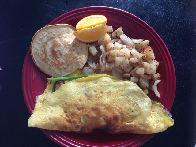 西式乳酪欧姆蛋 omelette