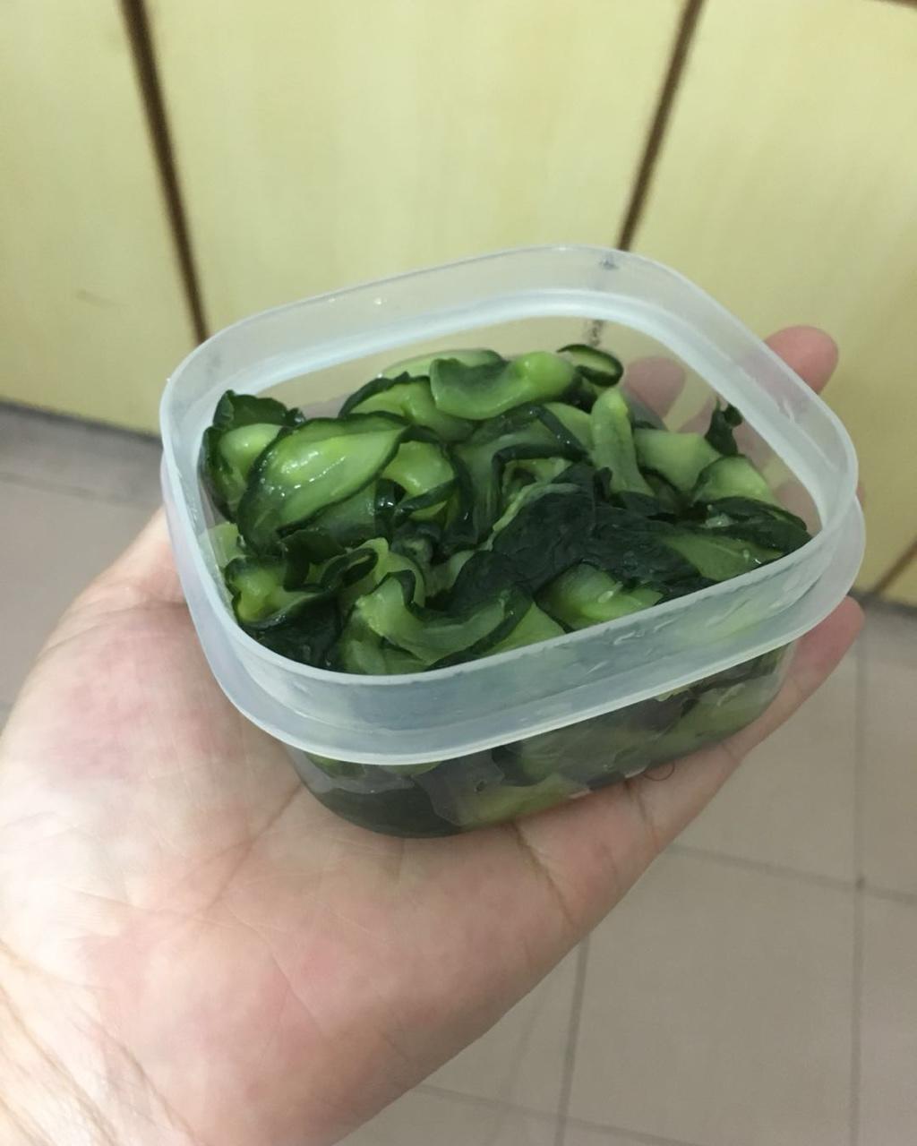 酸酸脆脆的腌黄瓜( Cucumber Salsa)