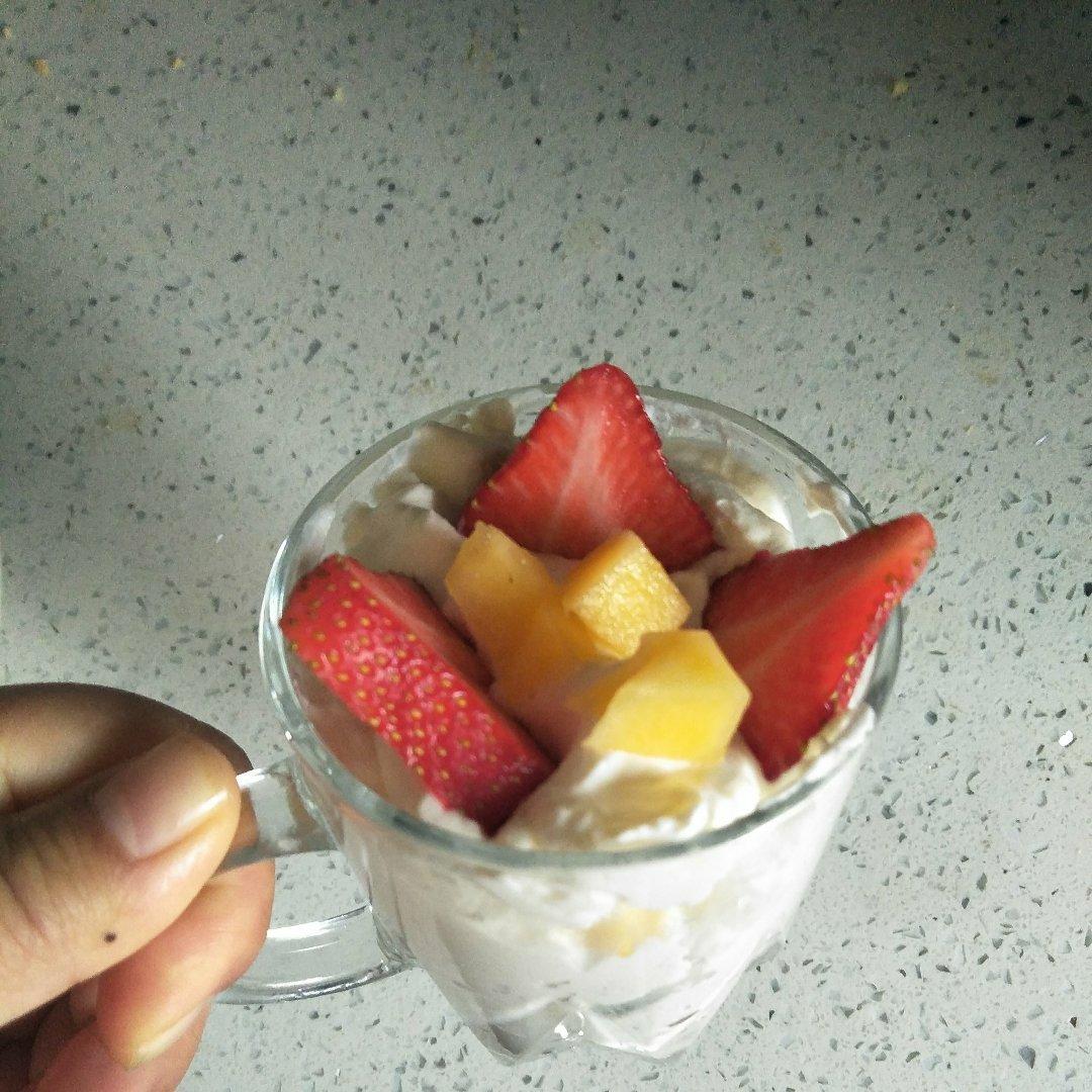 水果盒子蛋糕（低糖低油版）