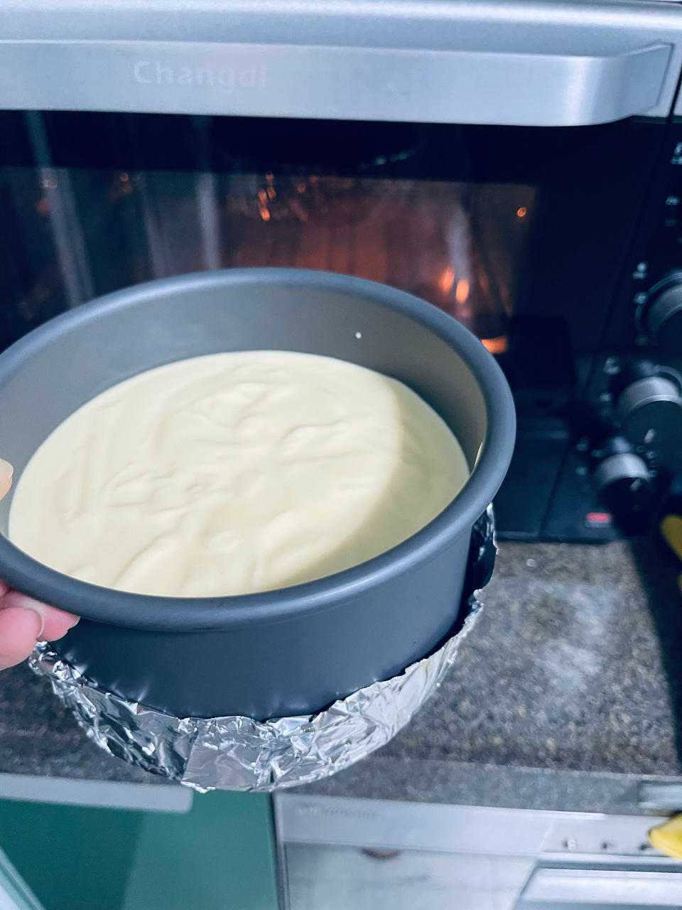 抹茶戚风（6寸加高10厘米）