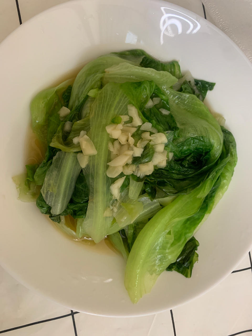 三分钟脆炒蒜蓉生菜