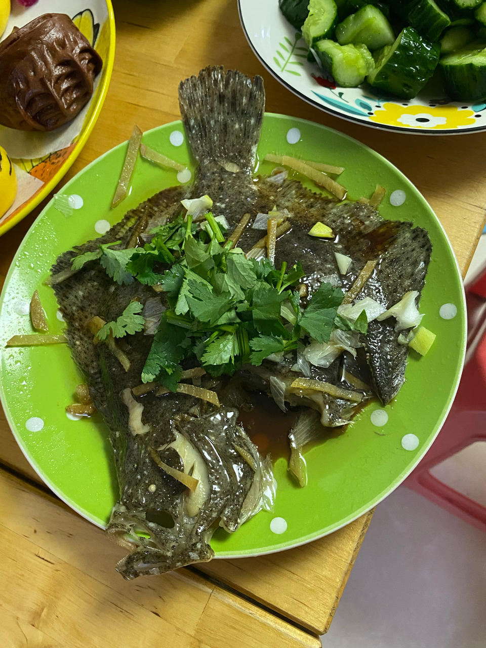 清蒸多宝鱼