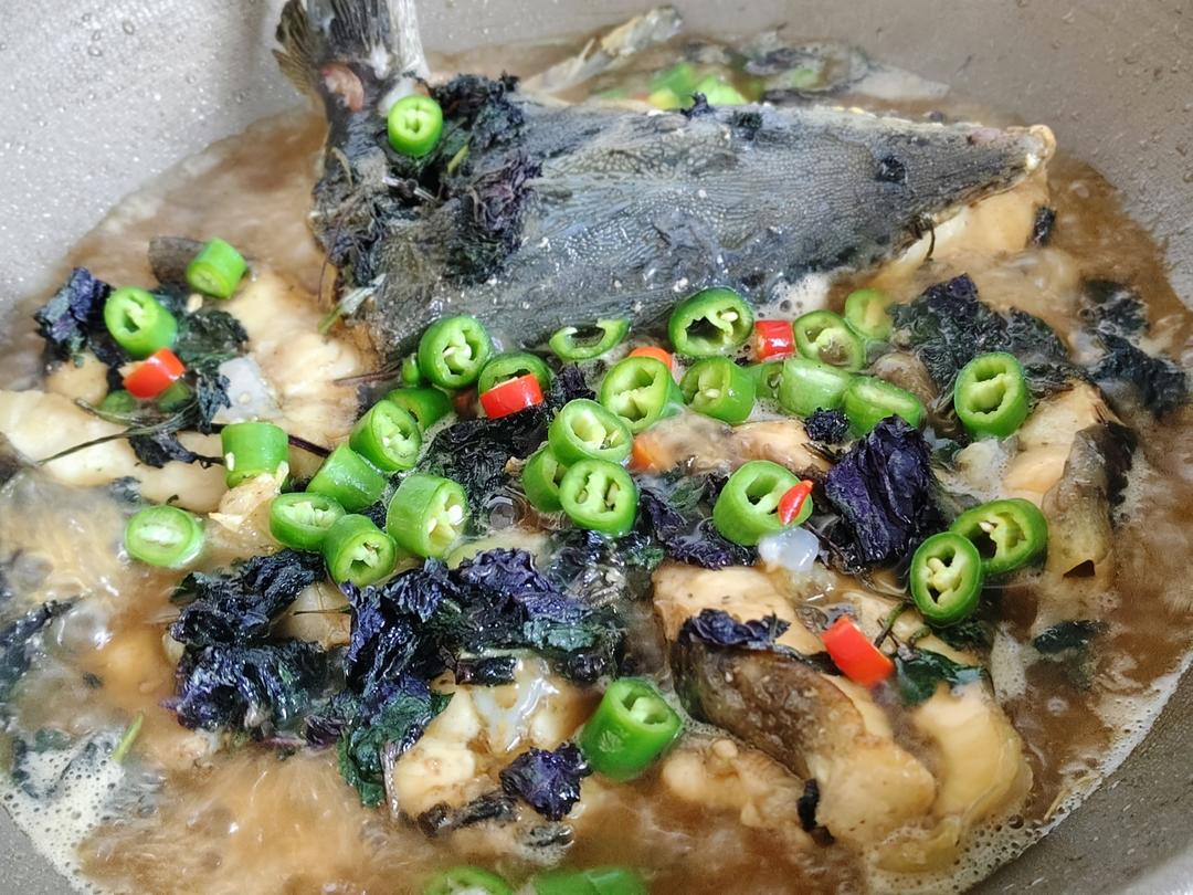 啤酒紫苏鲟龙鱼