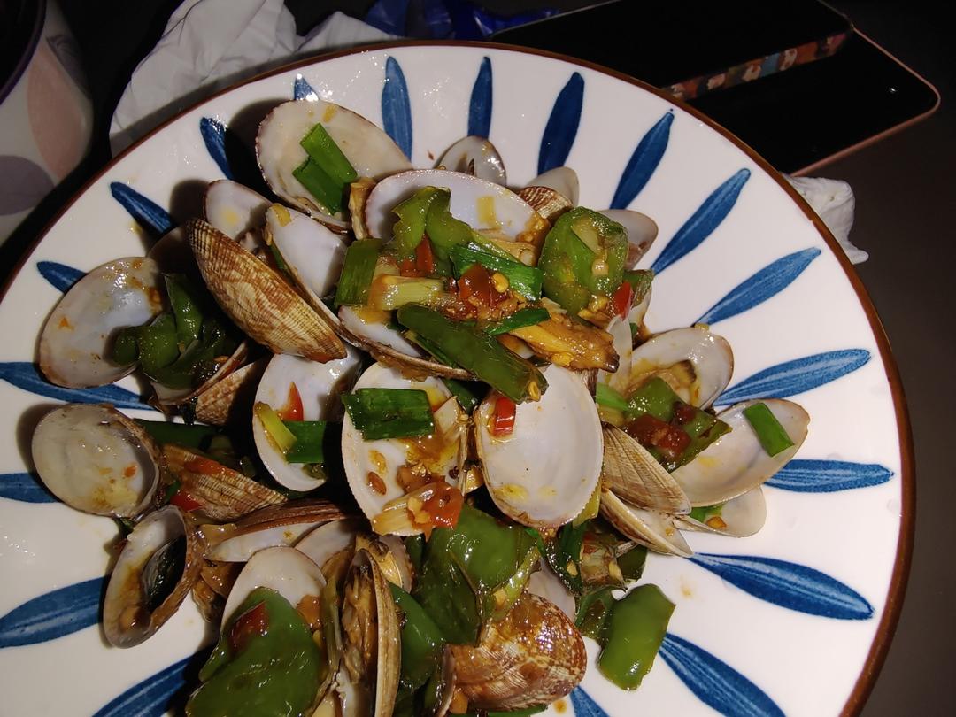 5分钟快手菜❗️秒杀路边摊爆炒花甲～好吃到爆