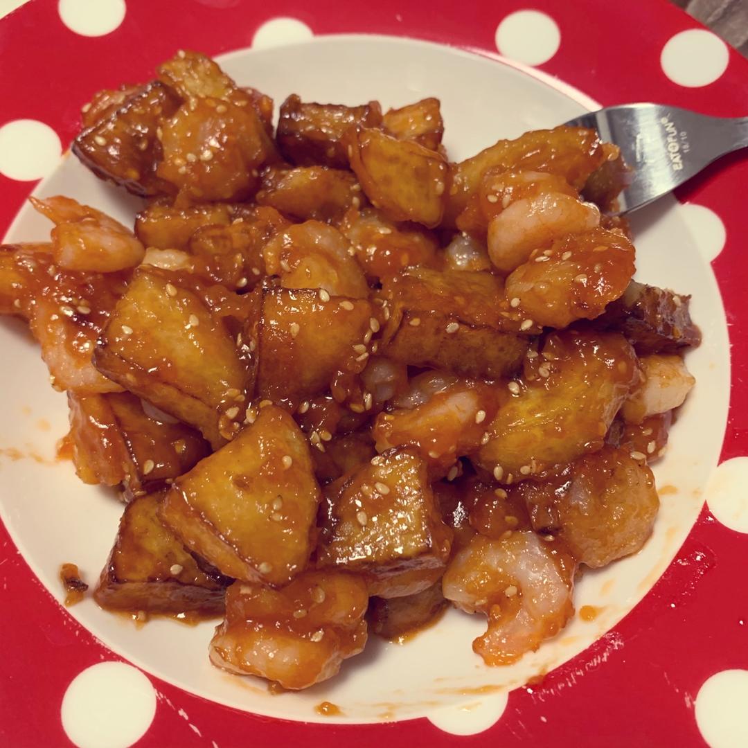 小陆馋哭了的糖醋虾仁