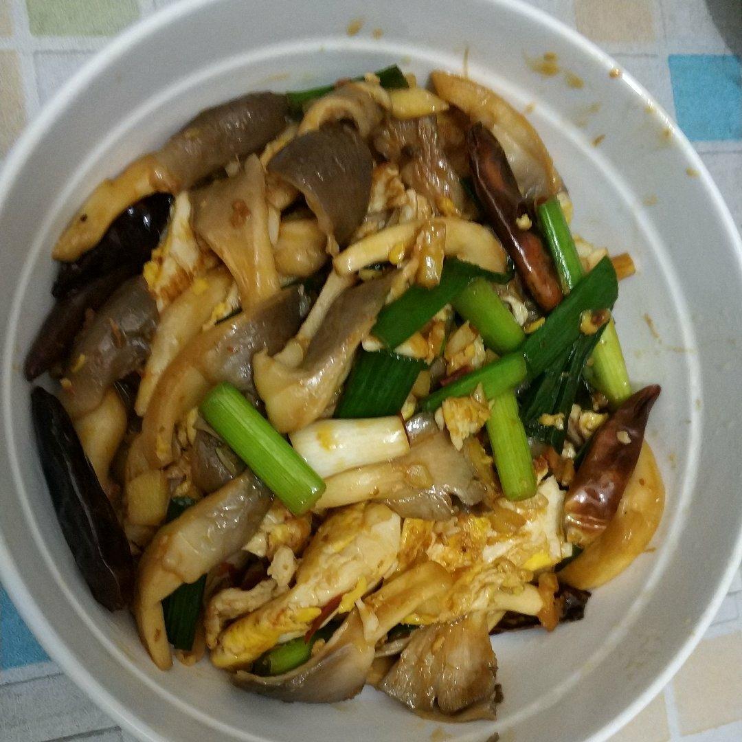 素炒平菇