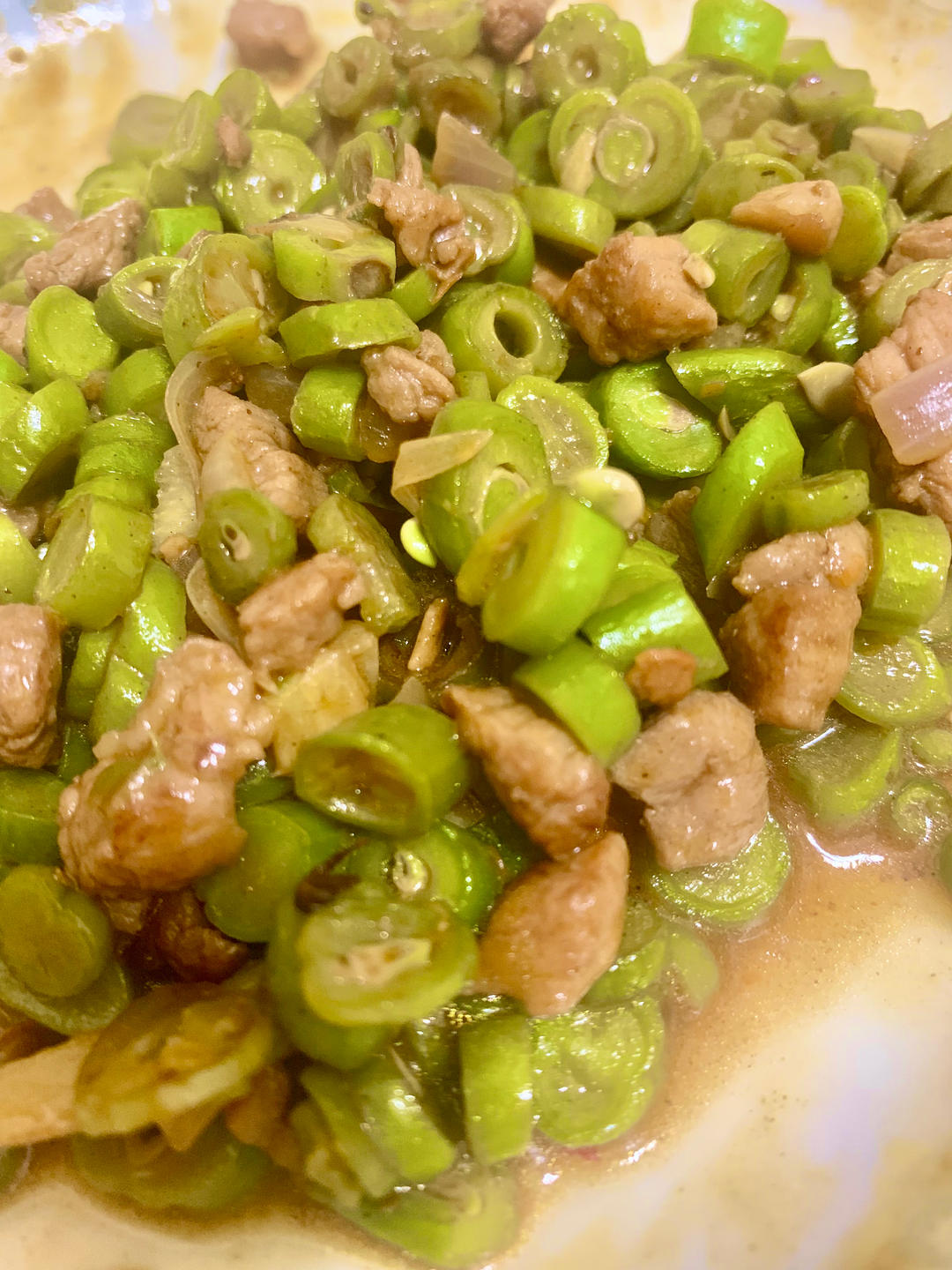 补钙神器——豆角炒肉！超下饭