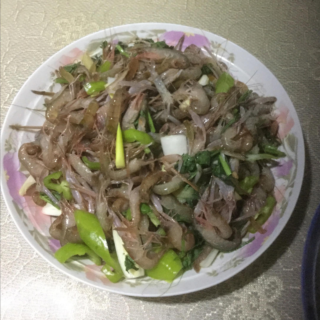 生拌嘎嘣虾