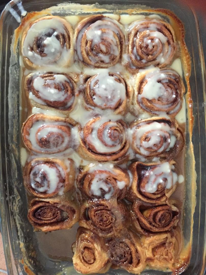 一次成功的正宗美国肉桂卷 The Best Cinnamon Rolls