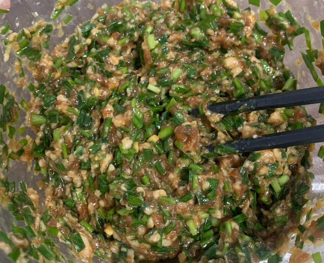 韭菜肉馅水饺 韭菜肉馅水饺