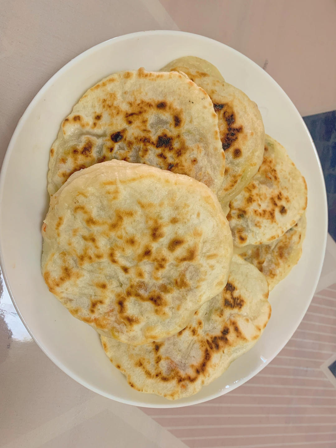 超喧软的馅饼，冷了也不会变硬，全程不用揉面