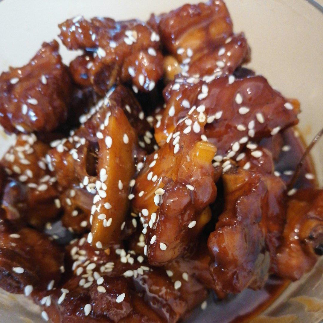 饭店里的糖醋排骨（超详细做法）