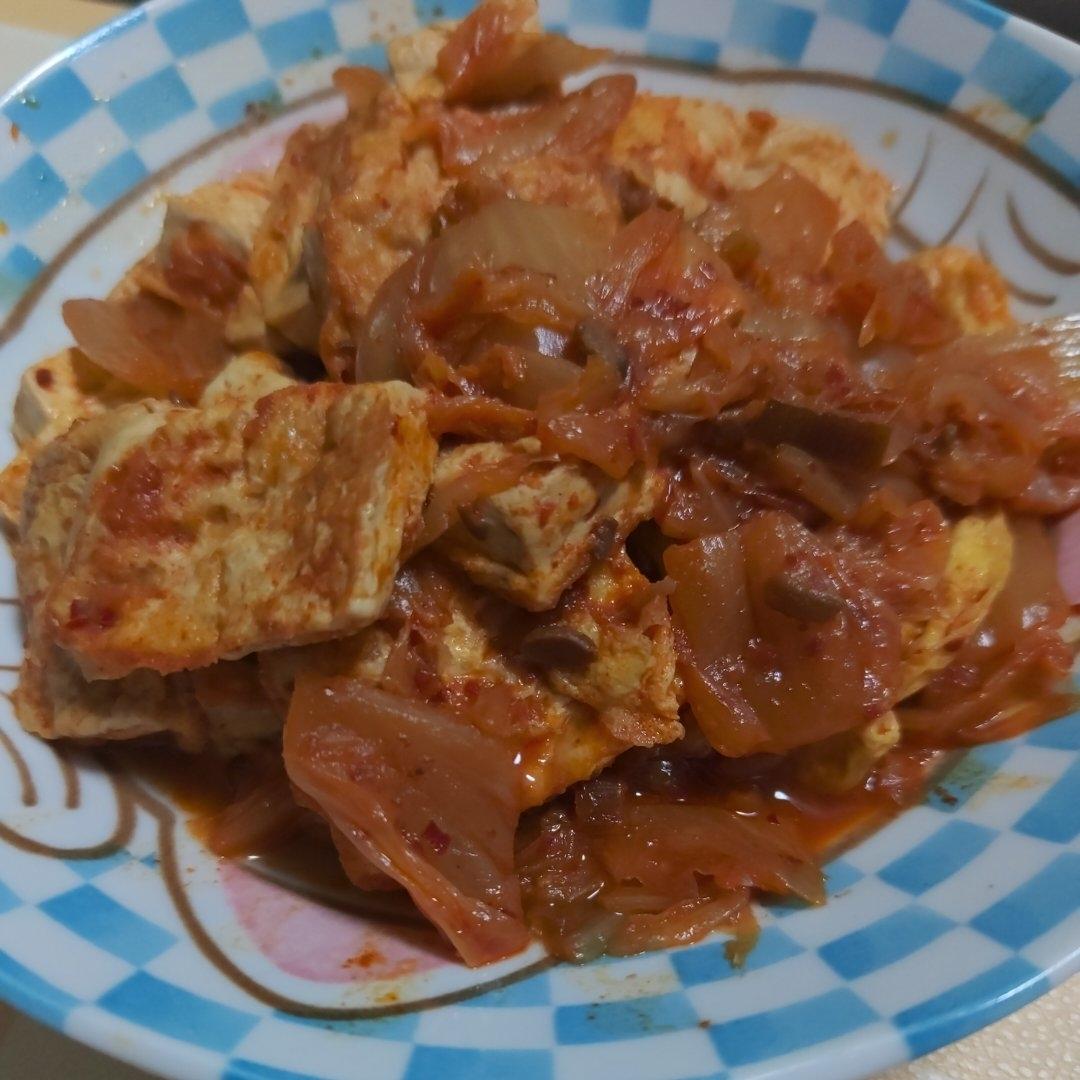 家常泡菜豆腐