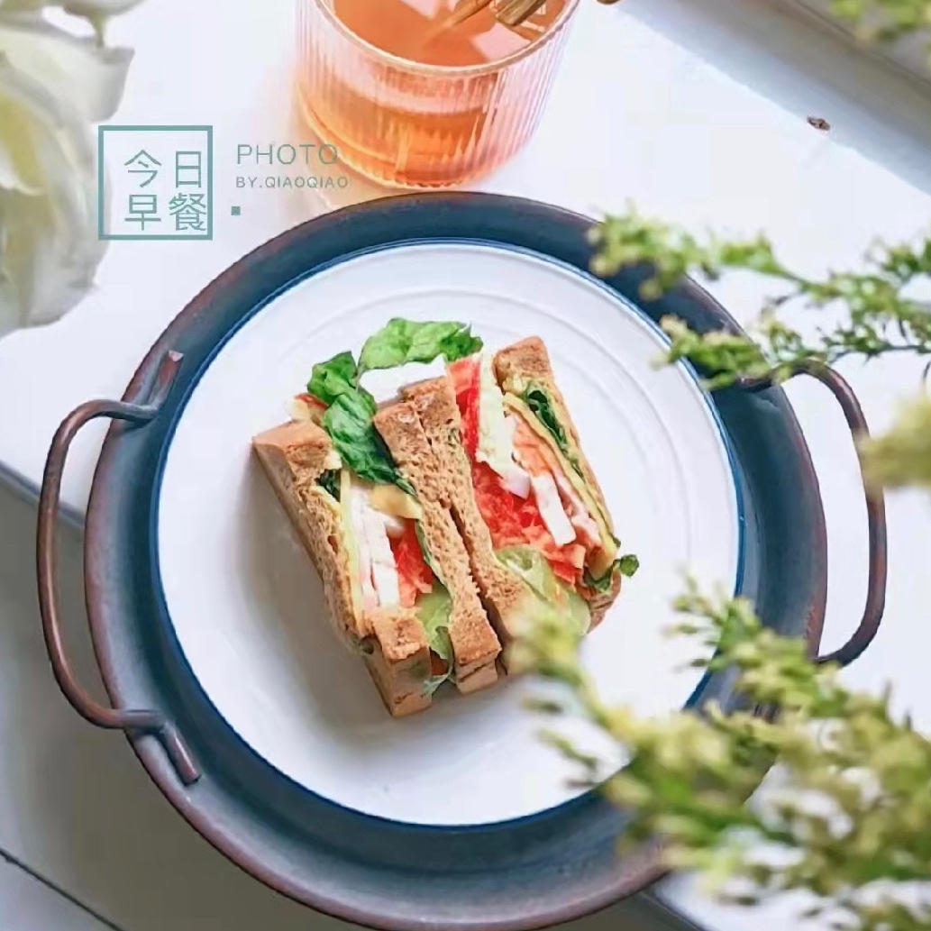 营养一网打尽，美好一天从三明治🥪开始