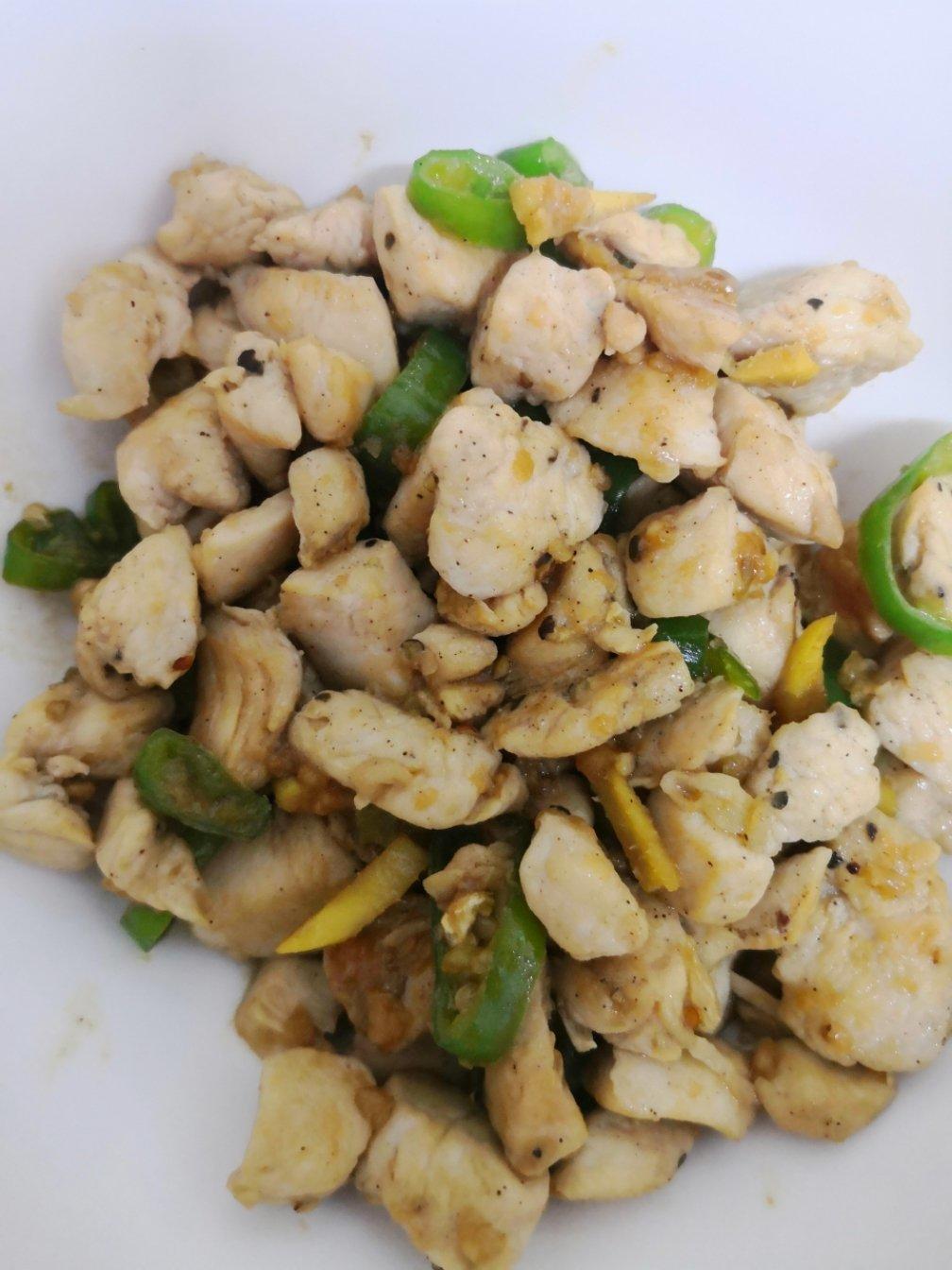 超嫩的小炒鸡胸肉