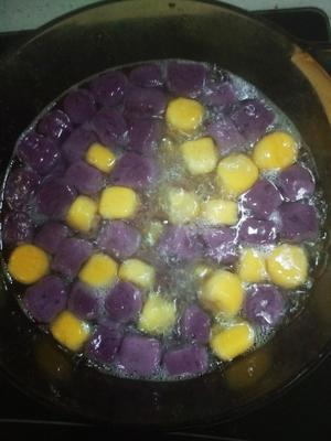 紫薯、红薯芋圆甜汤的做法 步骤2