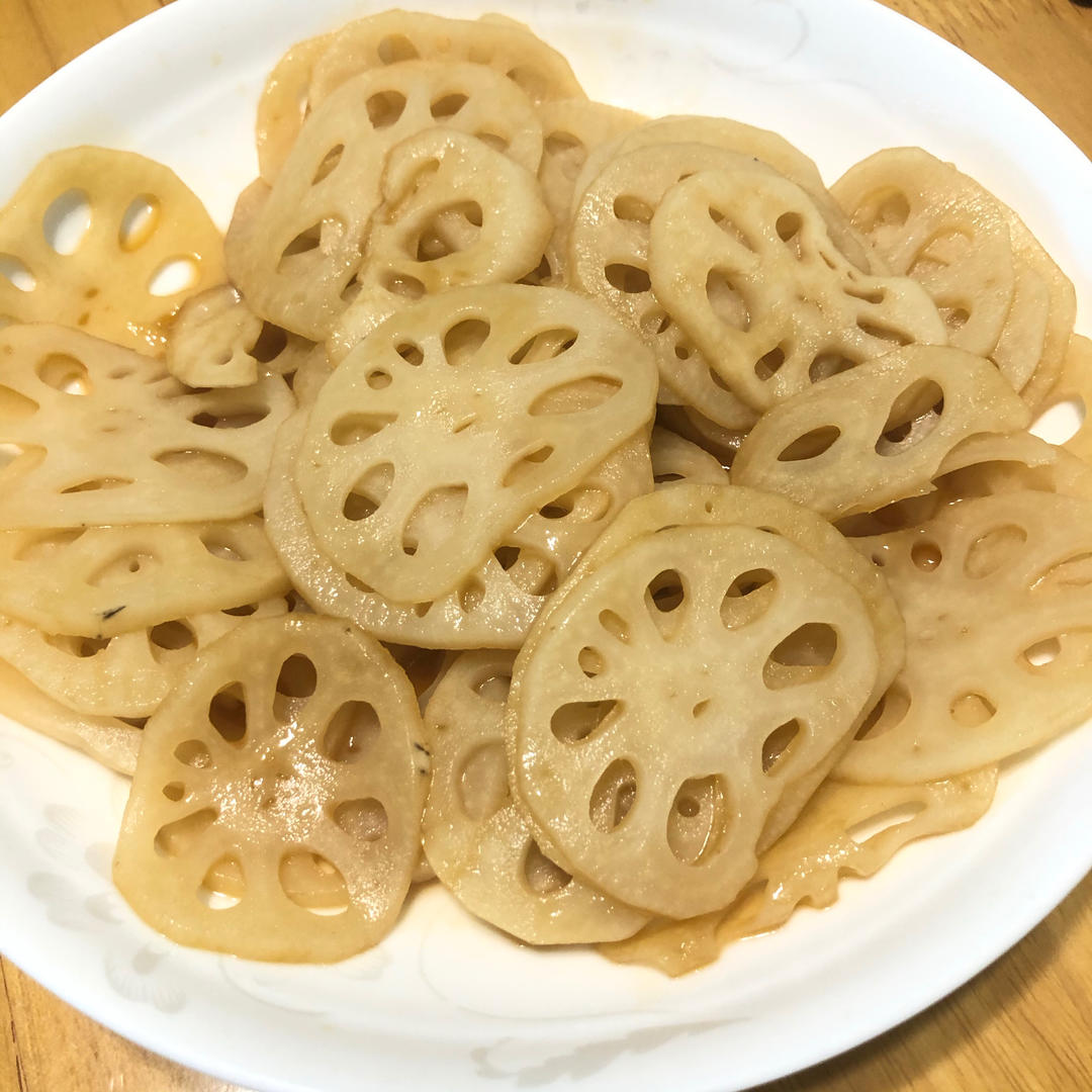 最简单味道惊艳的糖醋藕片