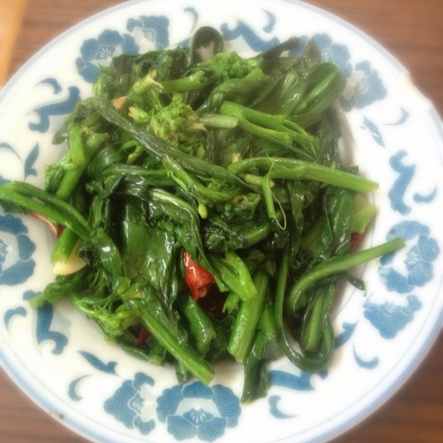清炒芥蓝
