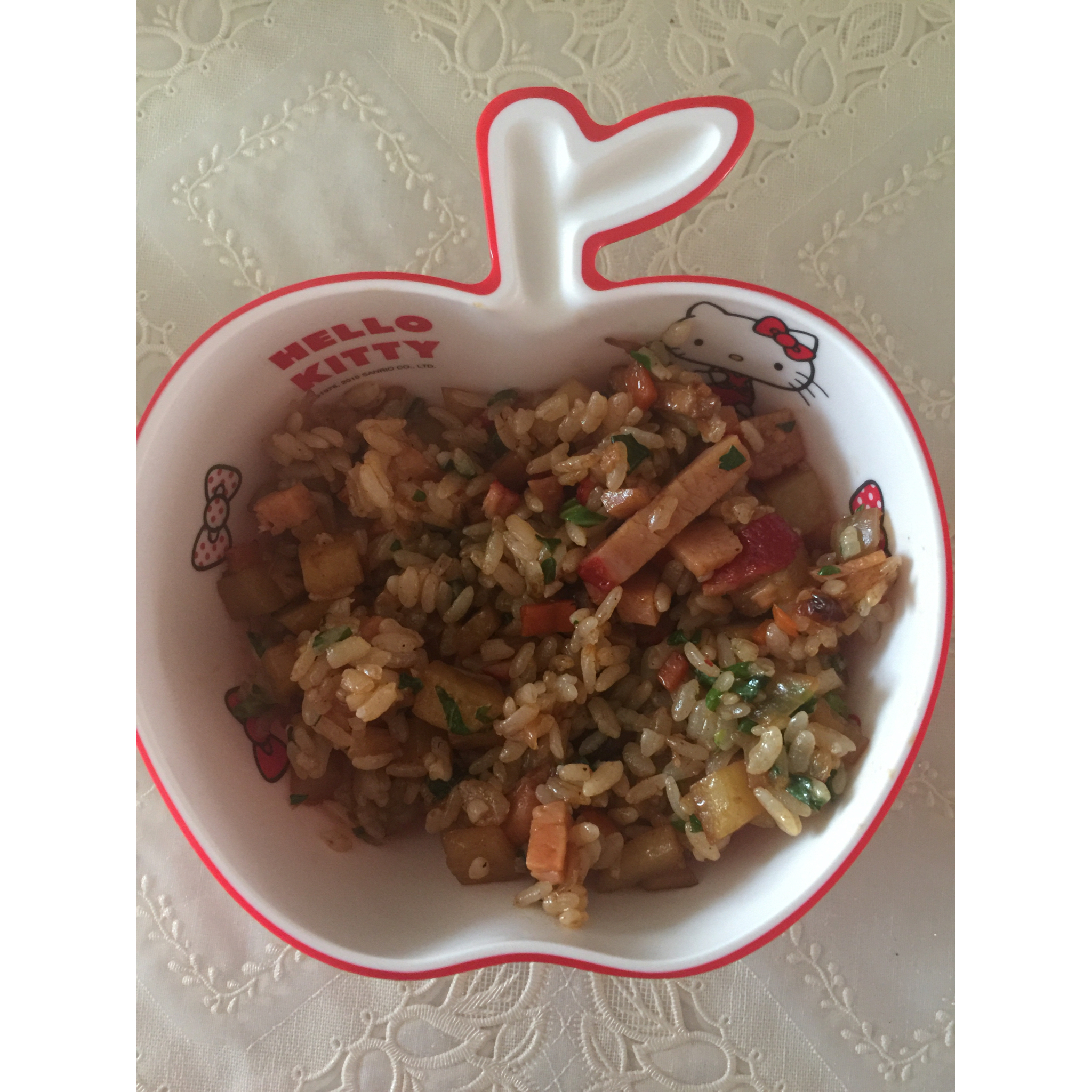 孜然土豆炒饭