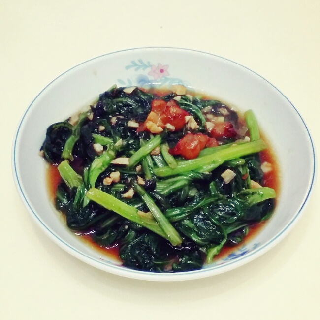 清炒茼蒿